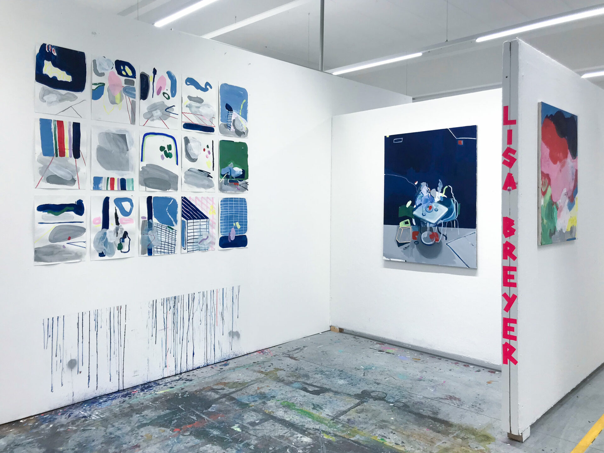 Rundgang Akademie der Bildenden Künste Wien 2019 Klasse Abstrakte Malerei